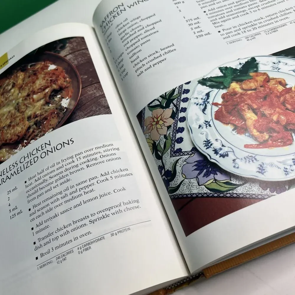 Pol Martin’s Supreme Cuisine HC DJ Cookbook 1993 Brimar Smart & Simple Cooking